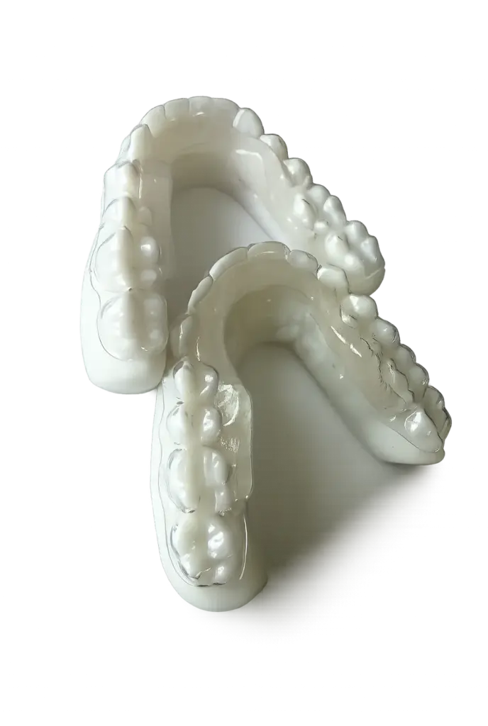 Advanced Kit Smart Evolution, allineatori trasparenti con piani funzionali per l'avanzamento mandibolare